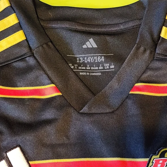 Adidas Youth FC Dallas Third Jersey, Tribute To Dallas Burn 2025 - Picture 3 of 3